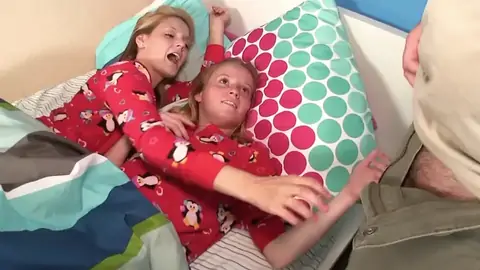 Mind-blowing Point Of View Forearm-job By Smallish Stepdaughters In Pajamas